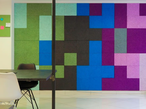 HERADESIGN® creative - Wood wool Acoustic wall panel _ Knauf Ceiling Solutions